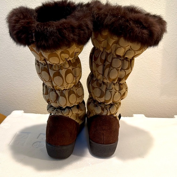 COACH THEONA SNOW WINTER BOOTS - Picture 10 of 11